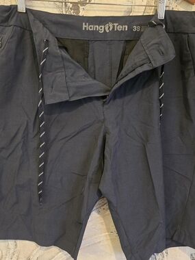 Hang Ten Men’s Dark Navy Drawstring Chino Shorts